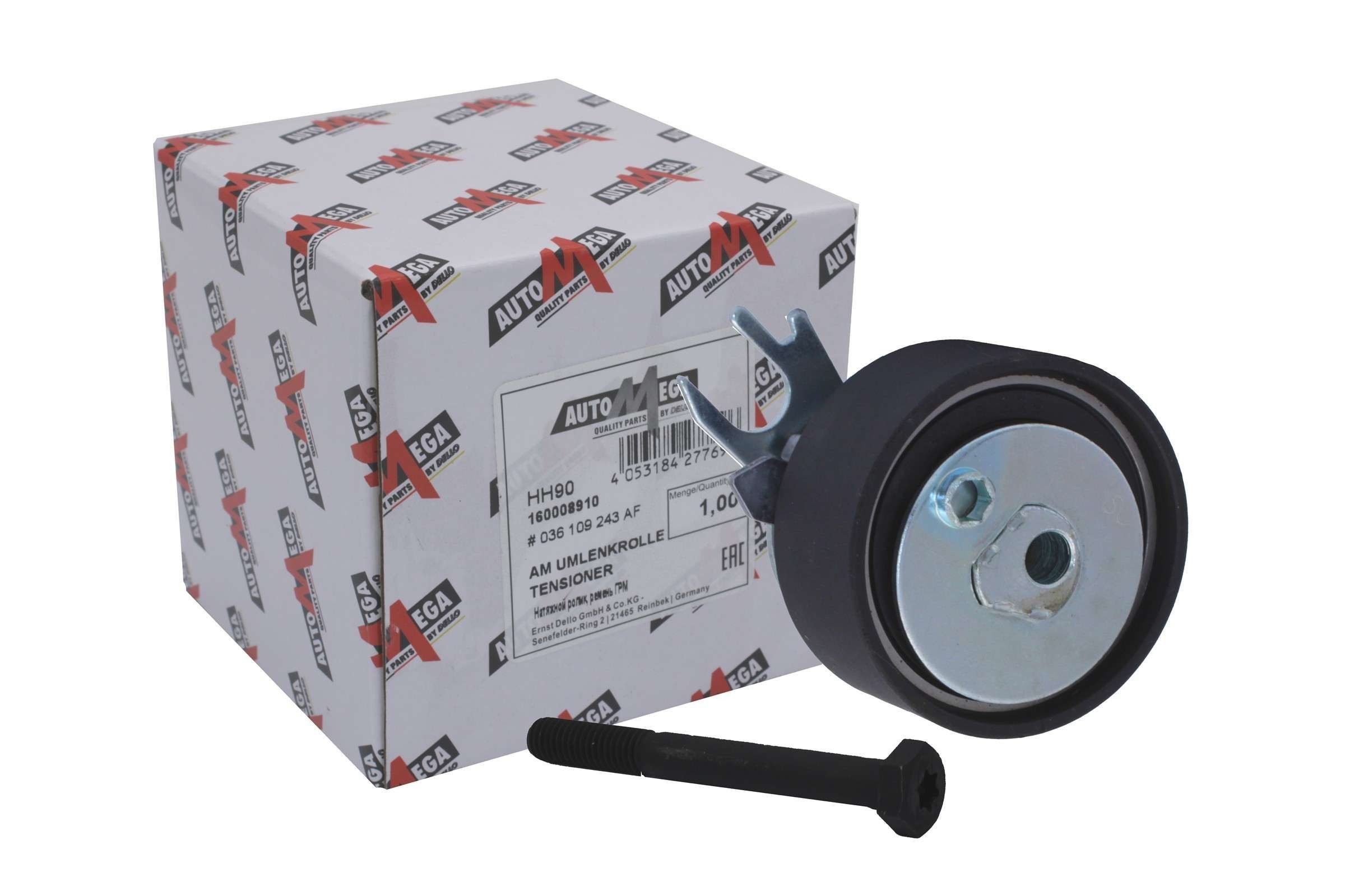 AUTOMEGA Rolo tensor, correia dentada 160008910 Rolo tensor, correia dentada AUTOMEGA Nissan ALMERA 160008910