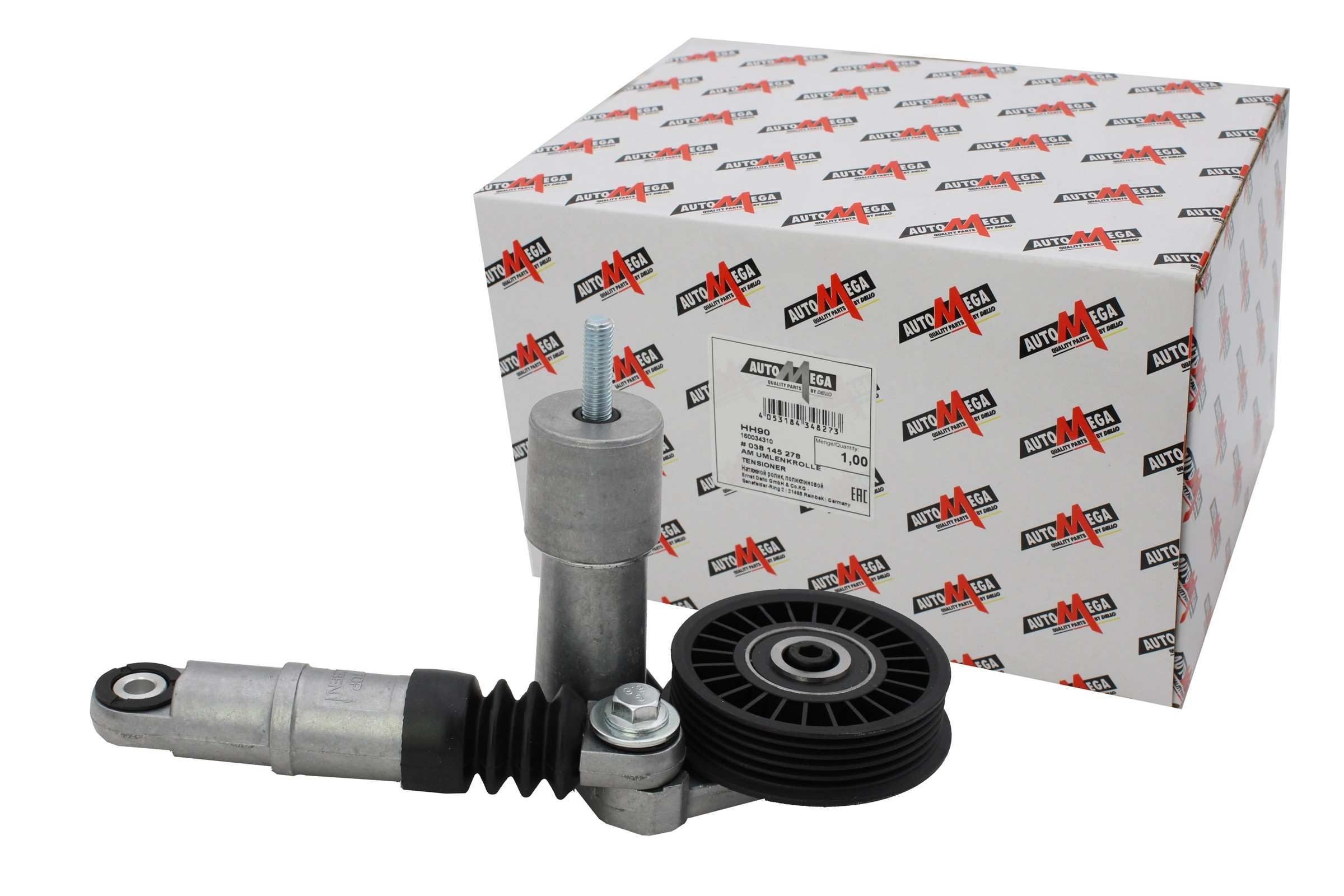AUTOMEGA Spannrolle, Keilrippenriemen 160034310 160034310 AUTOMEGA LADA Spannrolle