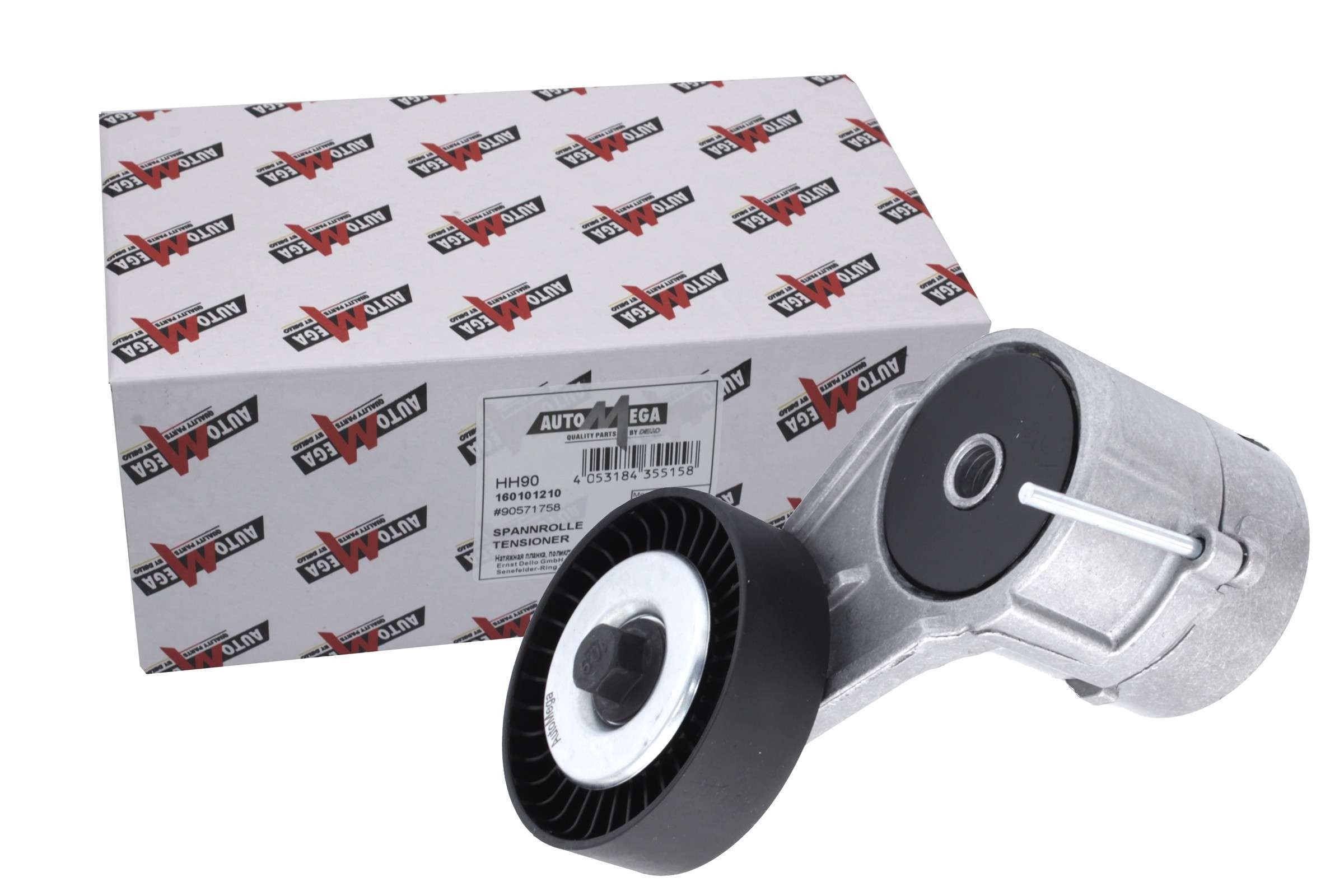 AUTOMEGA Napínacie rameno rebrovaného klinového remeňa 160101210 160101210 Napínacie rameno MERCEDES-BENZ VITO AUTOMEGA