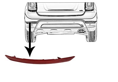 VAN WEZEL Reflector 1604929 VAN WEZEL 1604929 Refletores retaguarda Audi 80 originais