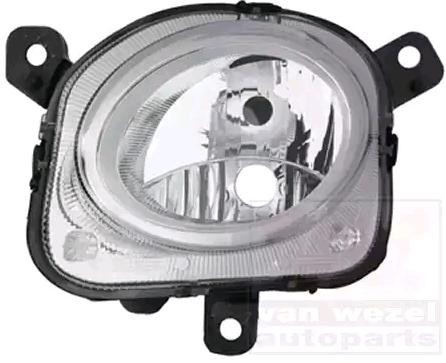 VAN WEZEL Spotlight 1609941M 1609941M VAN WEZEL spotlight for MITSUBISHI PAJERO / SHOGUN SPORT