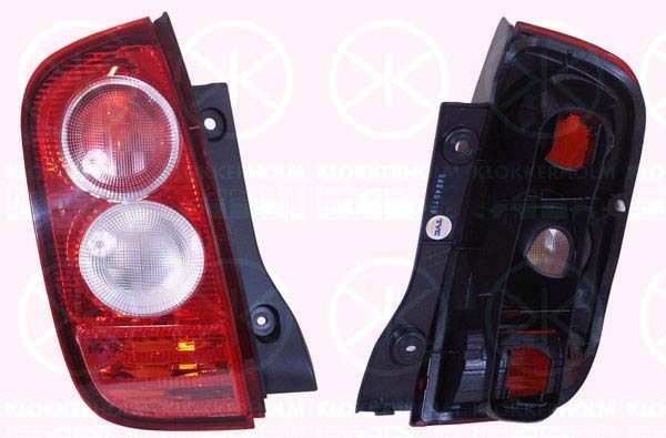KLOKKERHOLM Μάσκα ψυγείου 1609992A1 1609992A1 Μάσκα ψυγείου KLOKKERHOLM NISSAN KUBISTAR