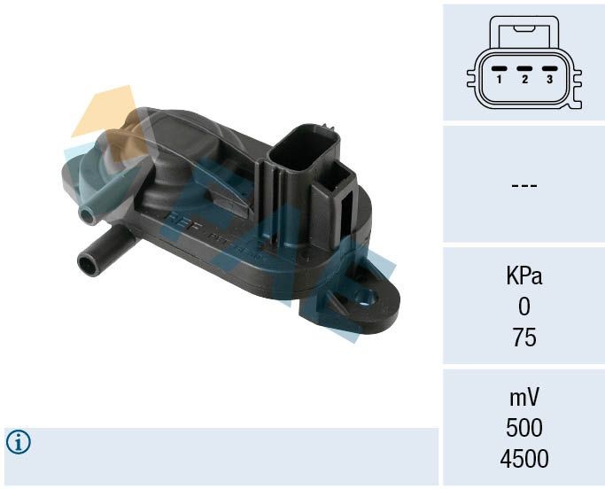 FAE Differenzdrucksensor 16121 16121 Differenzdrucksensor FAE NISSAN Kosten