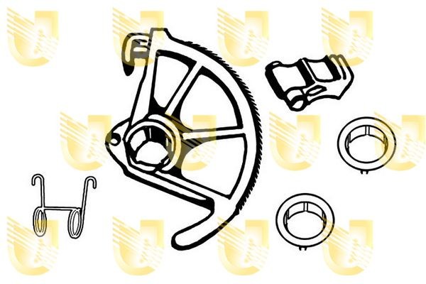 UNIGOM Reparasjonssett, automatisk clutch 162013 bil Clutchkabler UNIGOM 162013 kjøpe
