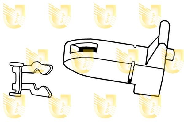 UNIGOM Utløsersett, clutchbetjening 162046 162046 Utløsersett, clutchbetjening KIA VENGA UNIGOM