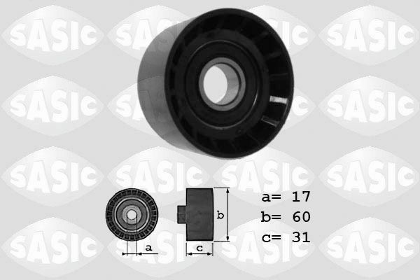 SASIC Umlenkrolle Keilrippenriemen 1624007 1624007 SASIC OPEL Umlenkrolle