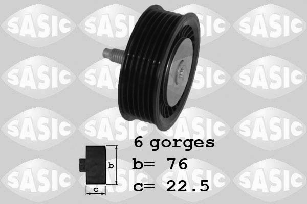 SASIC Styrrulle, drivrem 1624058 1624058 SASIC löprulle VW GOLF