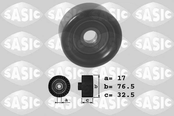 SASIC Deflection / Guide Pulley, v-ribbed belt 1626122 HYUNDAI i10 SASIC guide pulley 1626122