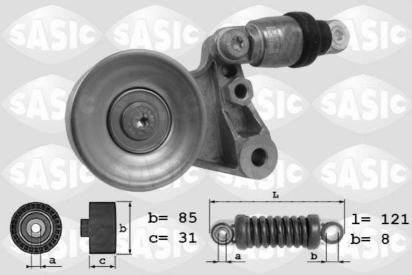 SASIC Riemspanner, Poly V-riem 1626145 1626145 Spanner poly v riem BMW 3-serie SASIC