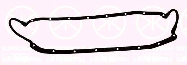 KLOKKERHOLM Oljetrågspackning 1626482 1626482 KLOKKERHOLM oljetrågspackning NISSAN QASHQAI