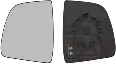 VAN WEZEL Mirror Glass, outside mirror 1638837 VAN WEZEL 1638837 Doblo II Box Body / Estate (263) glass for wing mirror cost