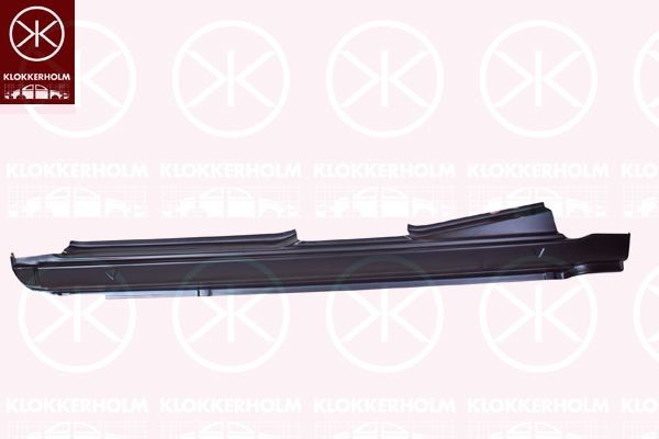 KLOKKERHOLM Kølergitter 1643991 Sportsgitter KLOKKERHOLM X-TRAIL 1643991 billig