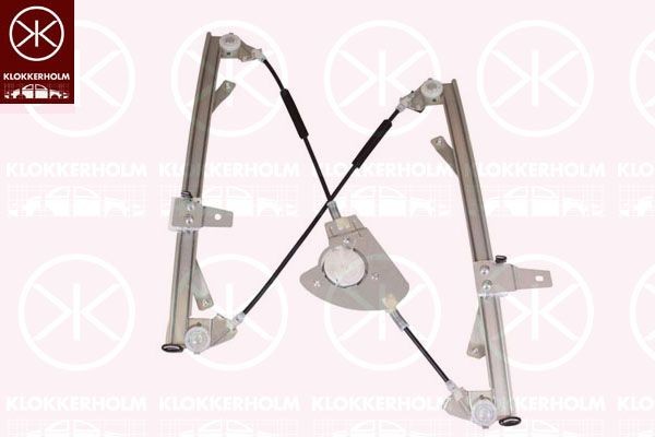 KLOKKERHOLM Køler, motorkøling 1668302181 Radiator KLOKKERHOLM Nissan SUNNY 1668302181