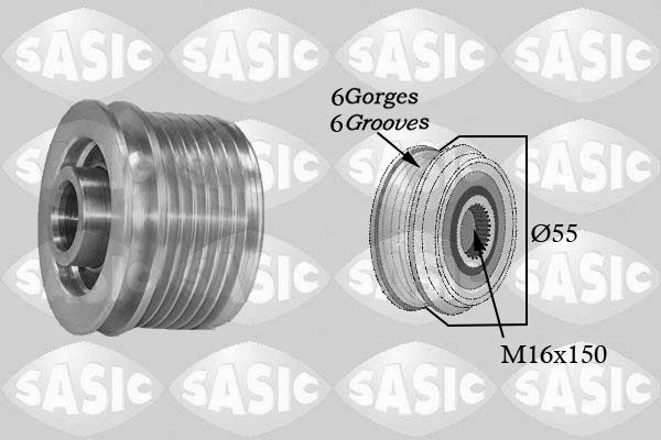 SASIC Polia, alternador 1674001 Polia roda livre do alternador ALFA ROMEO SASIC 1674001