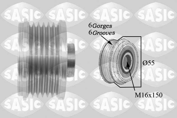 SASIC Riemenscheibe, Lichtmaschine 1674007 1674007 SASIC Generatorfreilauf Preis
