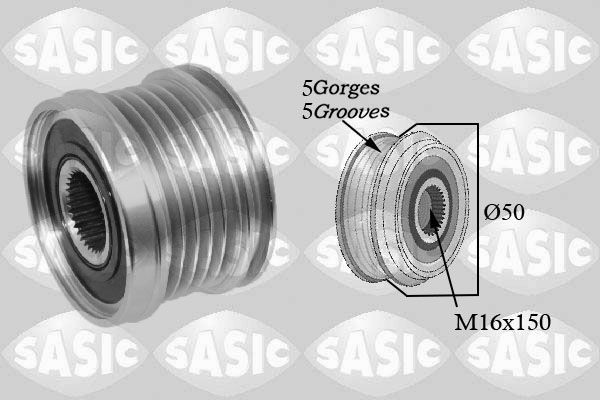 SASIC Polia, alternador 1676015 1676015 SASIC Polia roda livre do alternador Alfa Romeo baratos