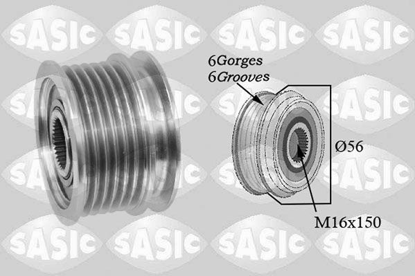 SASIC Polia, alternador 1676024 SASIC Polia roda livre do alternador ALFA ROMEO 1676024