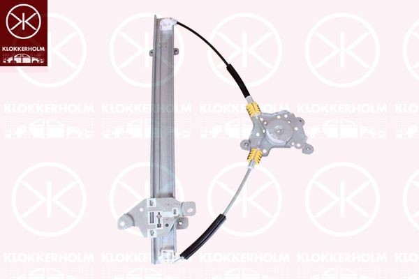 KLOKKERHOLM Vérin de coffre 16787100 16787100 Vérin de hayon NISSAN X-TRAIL KLOKKERHOLM