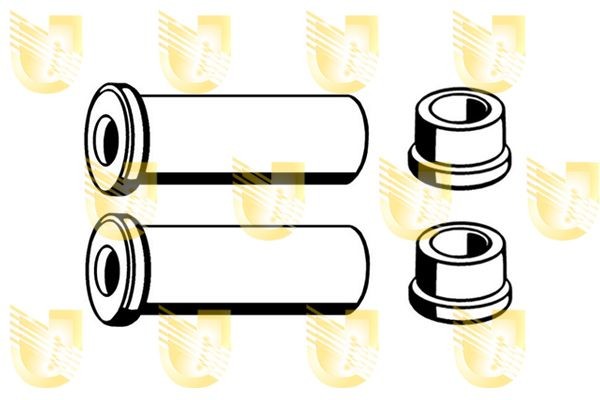 UNIGOM Lożiskové puzdro listovej prużiny 168004K Pružina listová UNIGOM CITROËN 168004K
