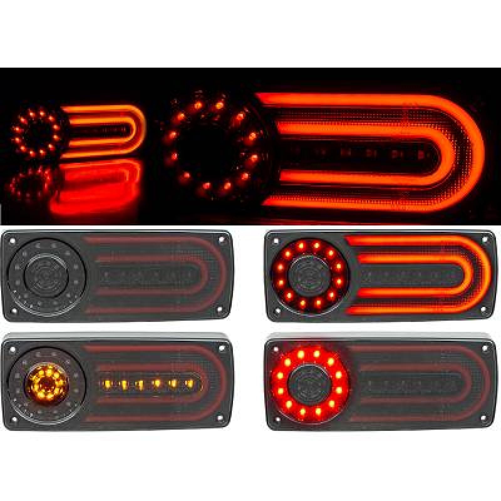 Σετ πίσω φώτων DIEDERICHS 1695295 DIEDERICHS HD Tuning 1695295 Πίσω φανάρι MERCEDES-BENZ G-class 2013