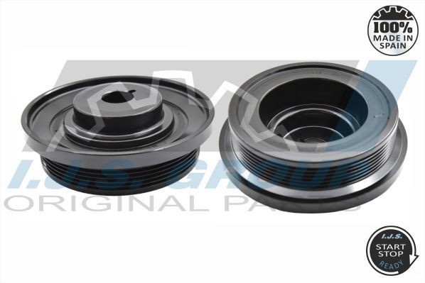 IJS GROUP Crankshaft pulley 17-1186 IJS GROUP 17-1186 OPEL Zafira C Tourer (P12) belt pulley crankshaft replacement