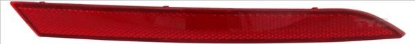 Reflector TYC 17-5589-00-9 TYC 17-5589-00-9: Refletores vermelhos a retaguarda Volkswagen SHARAN 2018