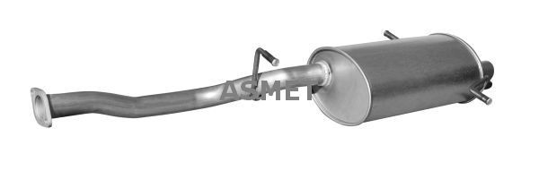 ASMET Silencieux intermédiaire 17.003 ASMET 17.003 Tuyau d'échappement intermédiaire Subaru Impreza GG pas cher