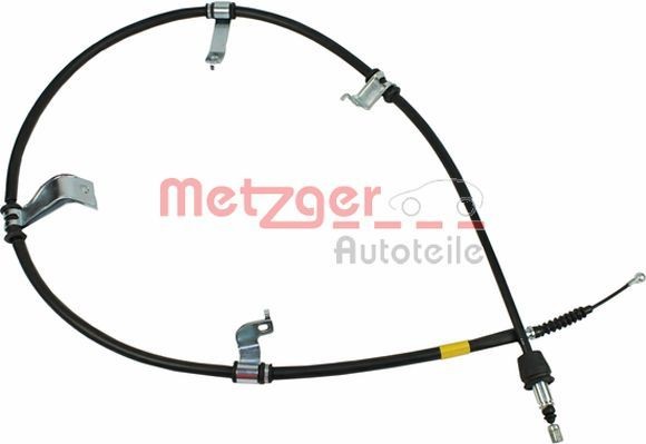 METZGER Håndbremsekabel 17.2581 METZGER Håndbremsen KIA 17.2581