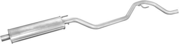POLMO Midtre lydpotte 17.599 Mellomlyddemper POLMO Opel INSIGNIA 17.599