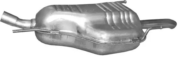 POLMO Bakre eksospotte 17.625 POLMO 17.625 Sluttlyddemper Opel Rekord D pris