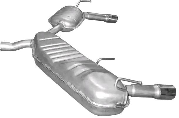 Bakre ljuddämpare POLMO 17.69 POLMO 17.69: Japsdämpare Opel CASCADA 2018