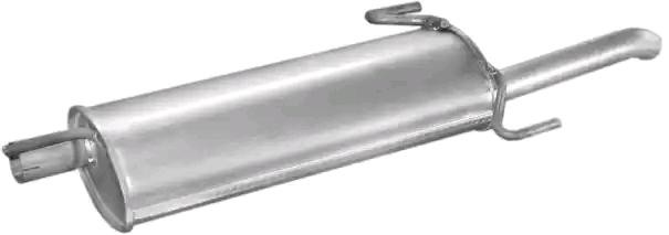 POLMO Πίσω σιλανσιέ 17.76 Σιλανσιέ εξάτμισης POLMO Jeep WRANGLER 17.76