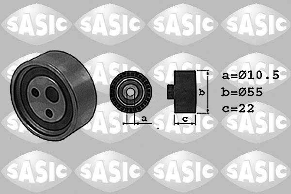 SASIC Timing belt tensioner pulley 1704001 SEAT IBIZA SASIC timing belt tensioner pulley 1704001