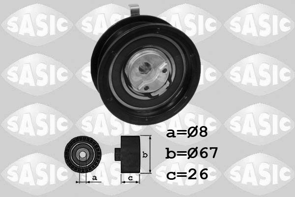 SASIC Timing belt tensioner pulley 1706028 1706028 SASIC timing belt tensioner pulley for SEAT IBIZA
