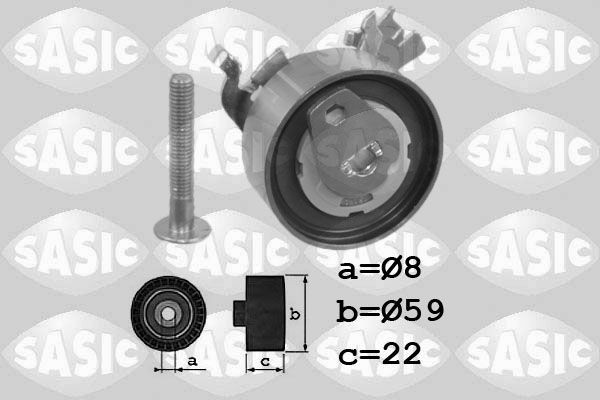 SASIC Strammehjul, registerreim 1706040 Strammerull, tannrem SASIC Volvo S60 1706040