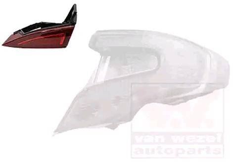 Rear light VAN WEZEL 1717922 VAN WEZEL 1717922 FIAT TIPO 2015 rear lights price