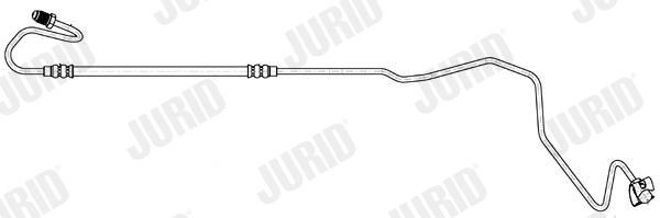 JURID Brzdová hadica 173100J Brzdové hadice JURID BOXER 173100J lacné