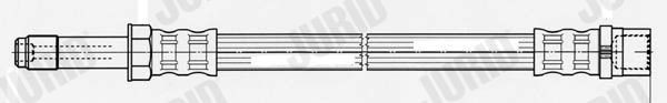 JURID Flexible de frein 173119J 173119J Flexibles de frein MERCEDES-BENZ Classe B JURID