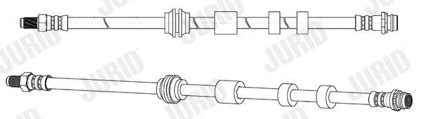 JURID Jarruletku 173141J 173141J JURID Jarruletku Ford B-MAX hinta