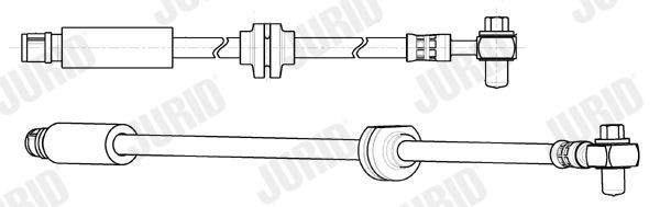 JURID Tubo freno 173215J Costo Tubi freno JURID CHEVROLET 173215J