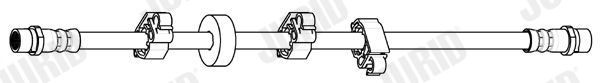 JURID Tubo freno 173232J 173232J costo Tubi freno JURID Volkswagen PASSAT
