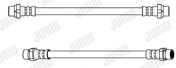 JURID Flexible de frein 173270J JURID Flexible de frein LEXUS 173270J