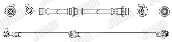 JURID Tubo freno 173281J 173281J Tubi freno JURID Chevrolet