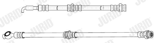 JURID Tubo freno 173288J 173288J Tubi flessibili freni JURID Chevrolet