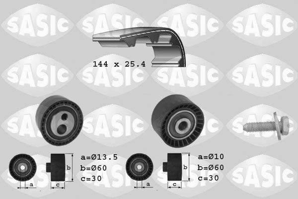 SASIC Σετ οδοντωτού ιμάντα 1750012 Οδοντωτός ιμάντας SASIC GRAND VITARA 1750012 φθηνά