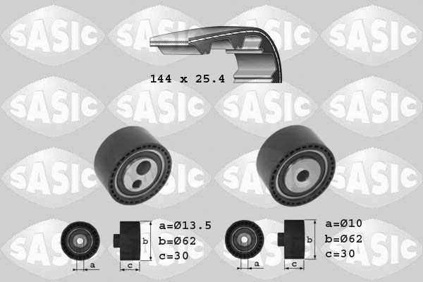 SASIC Registerreimsett 1750027 Registerreim SASIC GRAND VITARA 1750027 billige