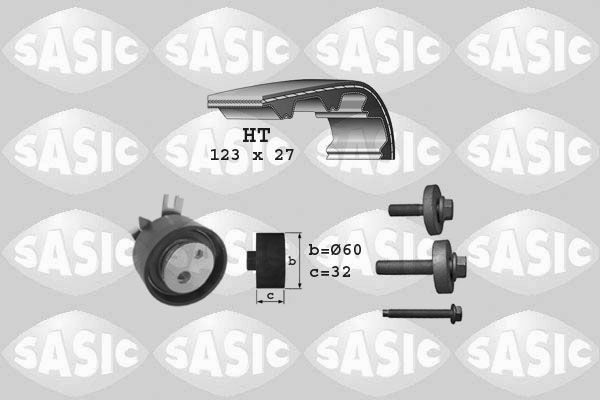 SASIC Kit cinghia di distribuzione 1754010 1754010 costo Kit cinghia di distribuzione NISSAN PRIMERA SASIC