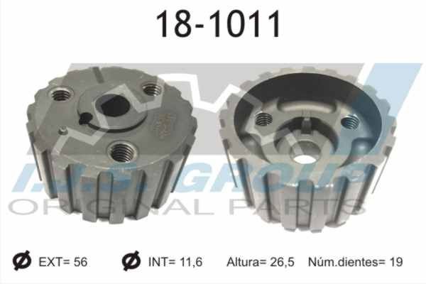 Roda dentada, veio distribuidor IJS GROUP 18-1011 IJS GROUP 18-1011 Árvore de cames FIAT UNO 2003