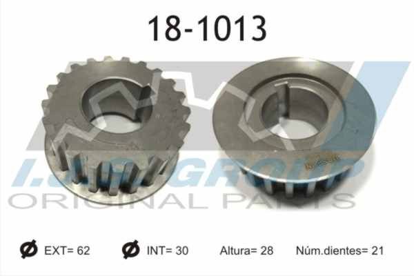 IJS GROUP Ingranaggio albero motore 18-1013 IJS GROUP 18-1013 Ingranaggio albero motore HYUNDAI i30 II Hatchback (GD) 1.4 CRDi 90 CV 2014