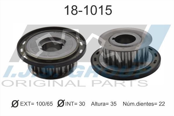 IJS GROUP Crankshaft gear 18-1015 Suzuki VITARA IJS GROUP crankshaft gear 181015